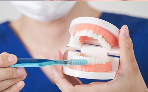 アフターケアの説明